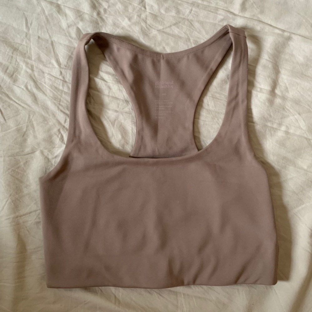 Girlfriend Collective Paloma XS in "Limestone"